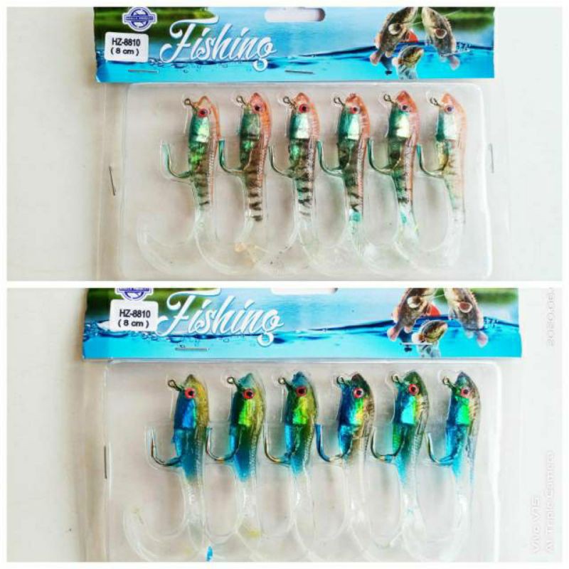 UMPAN PANCING SOFT LURE STELLA 8 CM