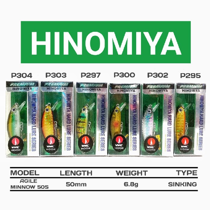 Lure Hinomiya Agile Minnow