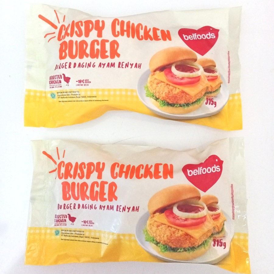 

Belfoods Crispy Chicken Burger 315gr