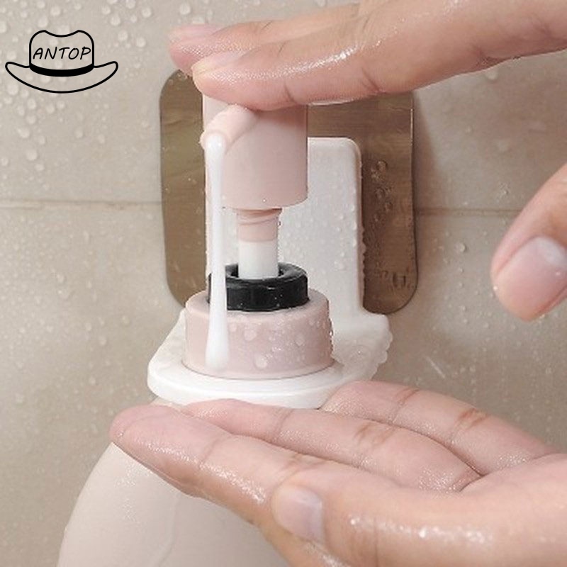 Hand Sanitizer Gantungan Sabun Cair Sampo Tongkat Kait Multifungsi ANTOP