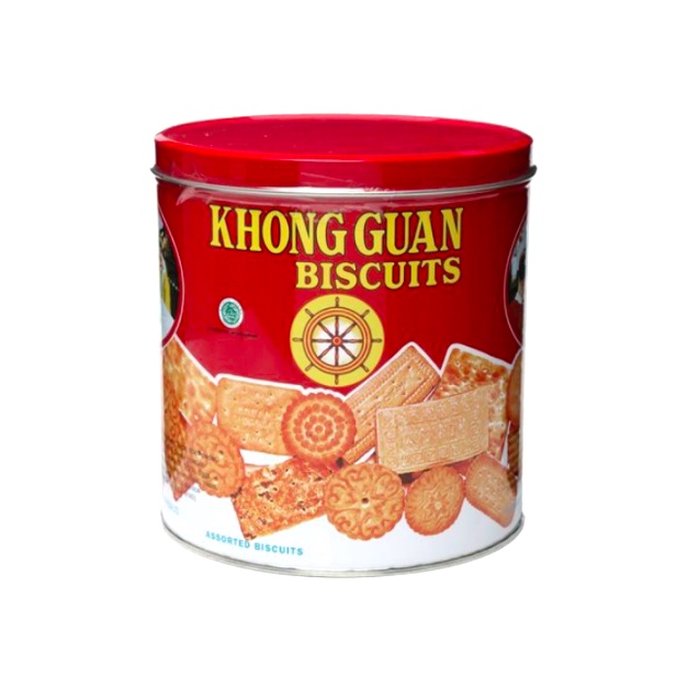 Khong Guan Assorted Biscuit Red Mini 650 gram Kue Lebaran