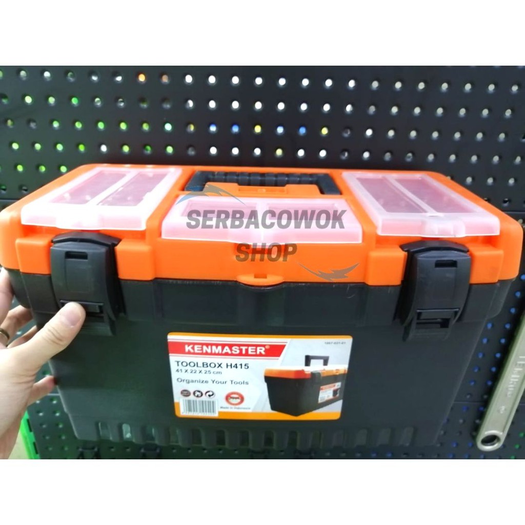 Kenmaster Promo Tool box Perkakas Mano H 415 Toolbox Kunci Termurah