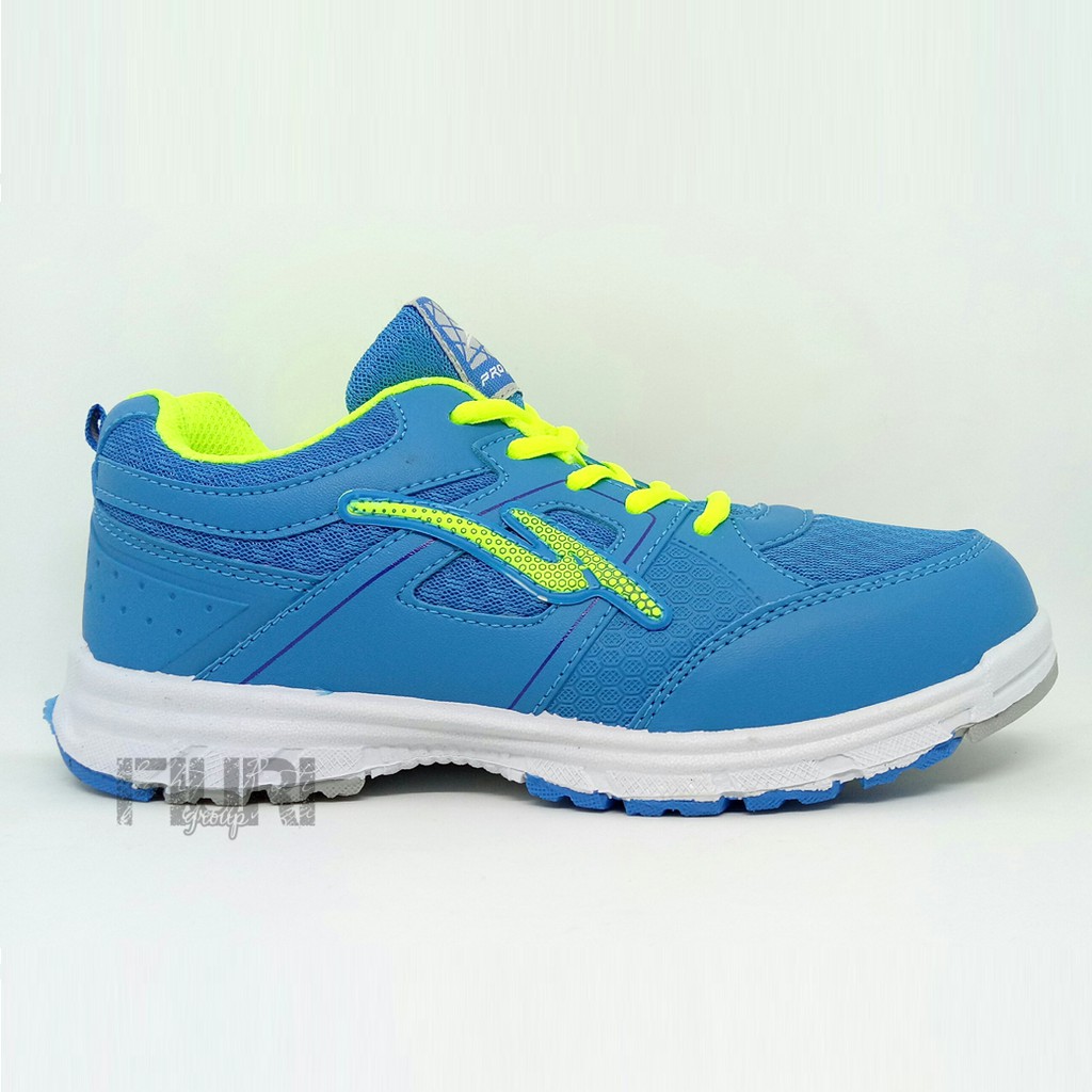 FIURI - Pro ATT Original - LG-457 Biru 37-40 - Sepatu Kets Wanita - Sepatu Sneakers Wanita - Sepatu Olahraga Sport Wanita - Sepatu Casual - Sepatu Jogging Lari Fitness Gym Senam Wanita - Sepatu Anak Perempuan Cewek-Sepatu Sekolah Bertali SD SMP SMA Murah