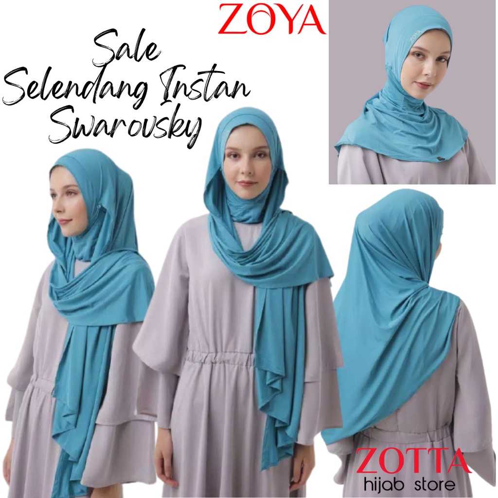 Zoya Hijab Instan Selendang Instan zoya swarosky