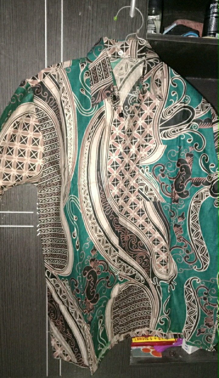 Kemeja Batik Pria Lengan Panjang Bahan Katun Banyumili Ijo Hem Batik Pria Slimfit Style & Quality