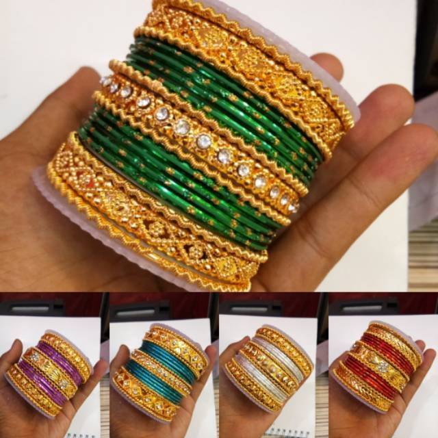 Gelang india / bangle warna warni