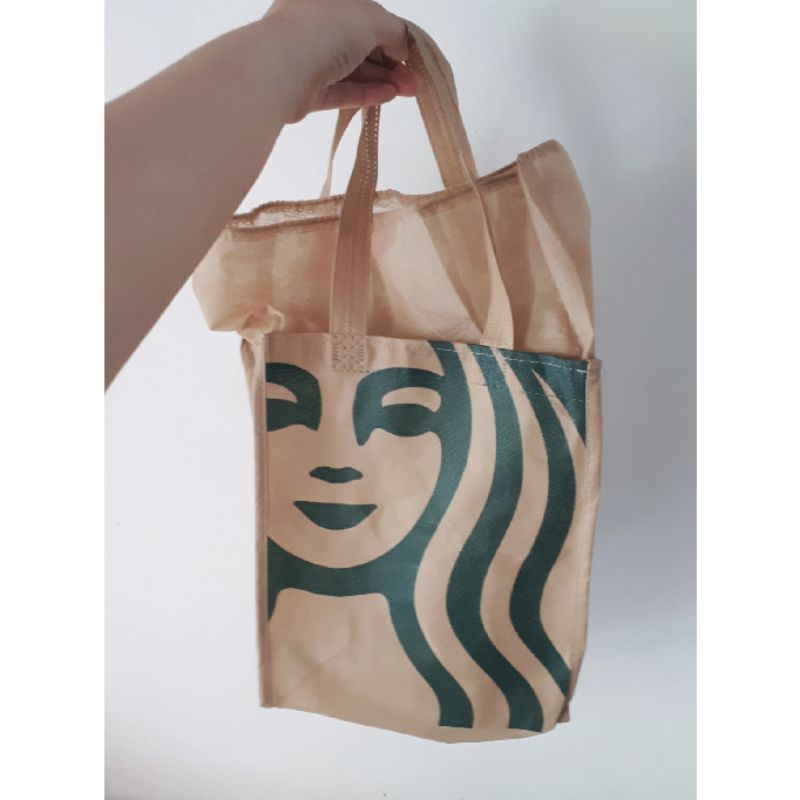 SP_PRELOVED : Tas kain starbucks serut
