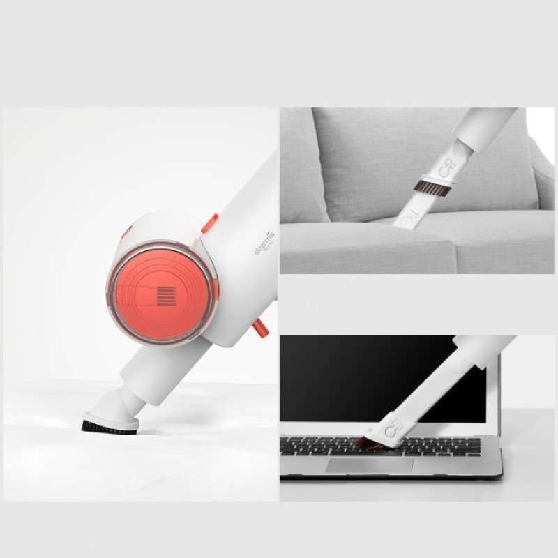 Deerma VC25 PLUS Handheld Wireless Vacuum Cleaner Penyedot debu VC 25 Tanpa kabel / Di Cas Hisap Menyedot Debu Lantai Sofa Keyboard