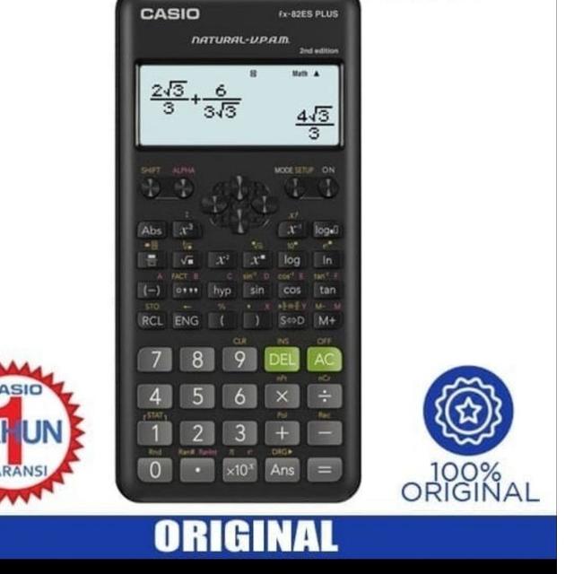 

Ready Stock..CASIO FX-82ES PLUS - Scientific Kalkulator