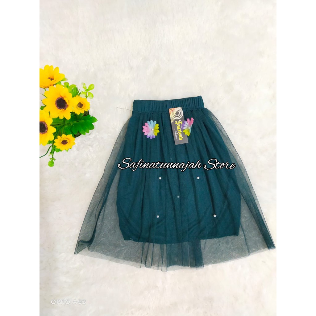 Rok Tutu Anak Mutiara Usia 2-4 Tahun Variasi Bunga-Bunga//Rok Tutu Anak Mutiara//Fashion Anak