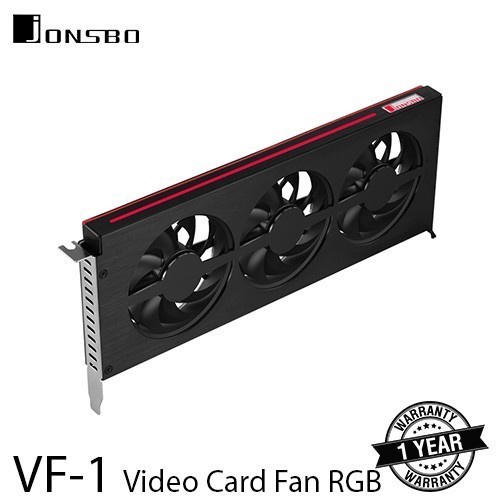 Jonsbo VF-1 Video Card SC Fans RGB VGA Cooling Fans PCI Bracket