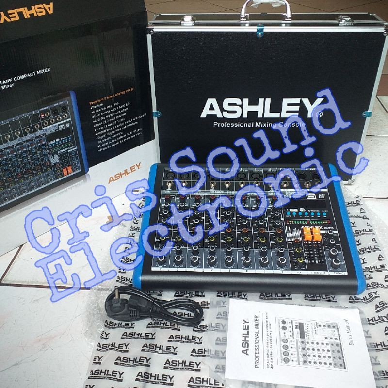 Audio Mixer ASHLEY SMR 8 Channel smr8 original resmi Bos Qu