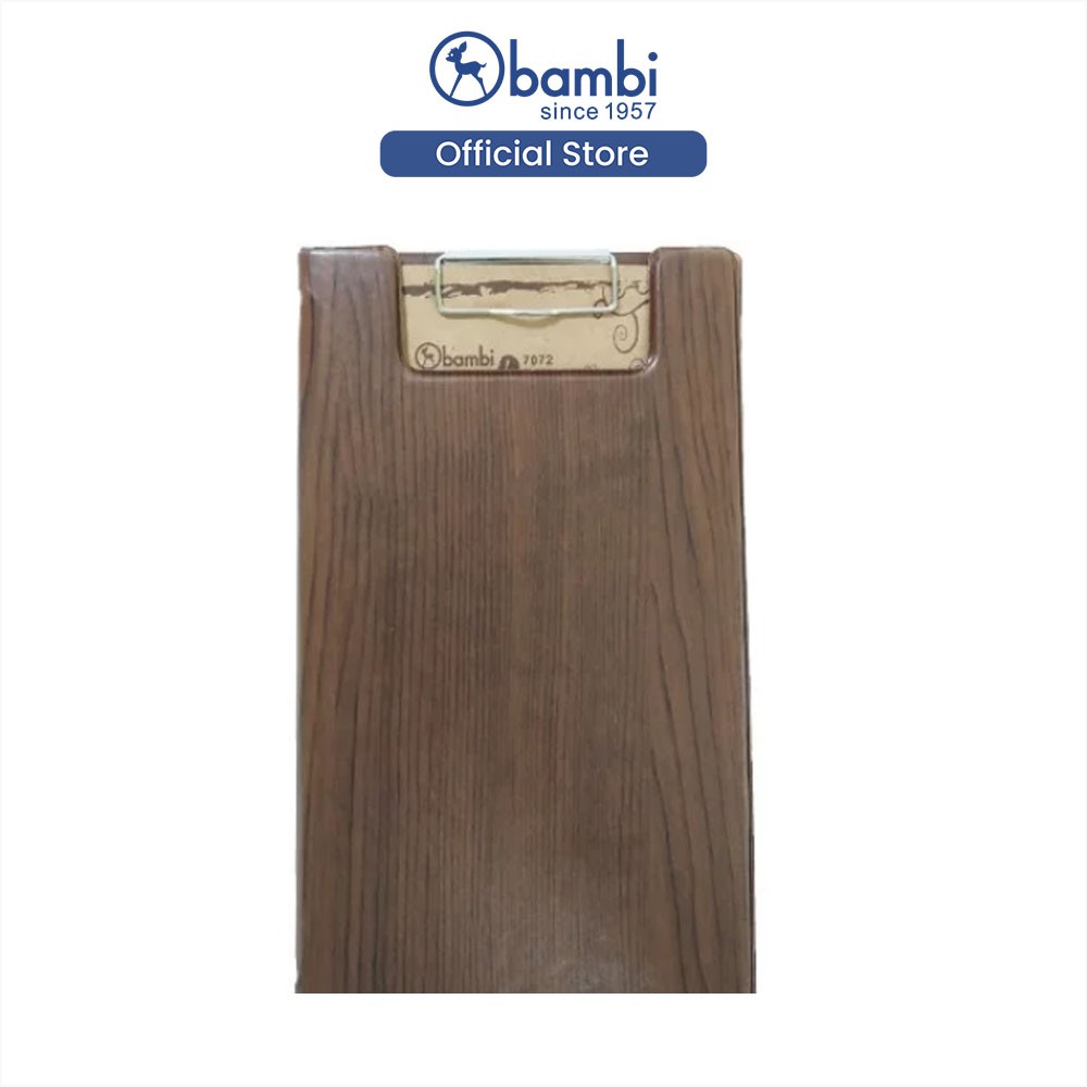

Bambi Bill Holder Brown Wood Edisi Swipe Café & Restaurant Original