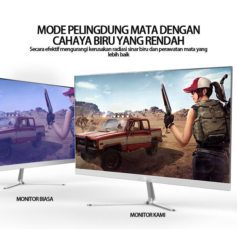 27-inci 144Hz monitor komputer LCD, desktop kantor, gaming, 1080P, layar tanpa batas dengan resolusi