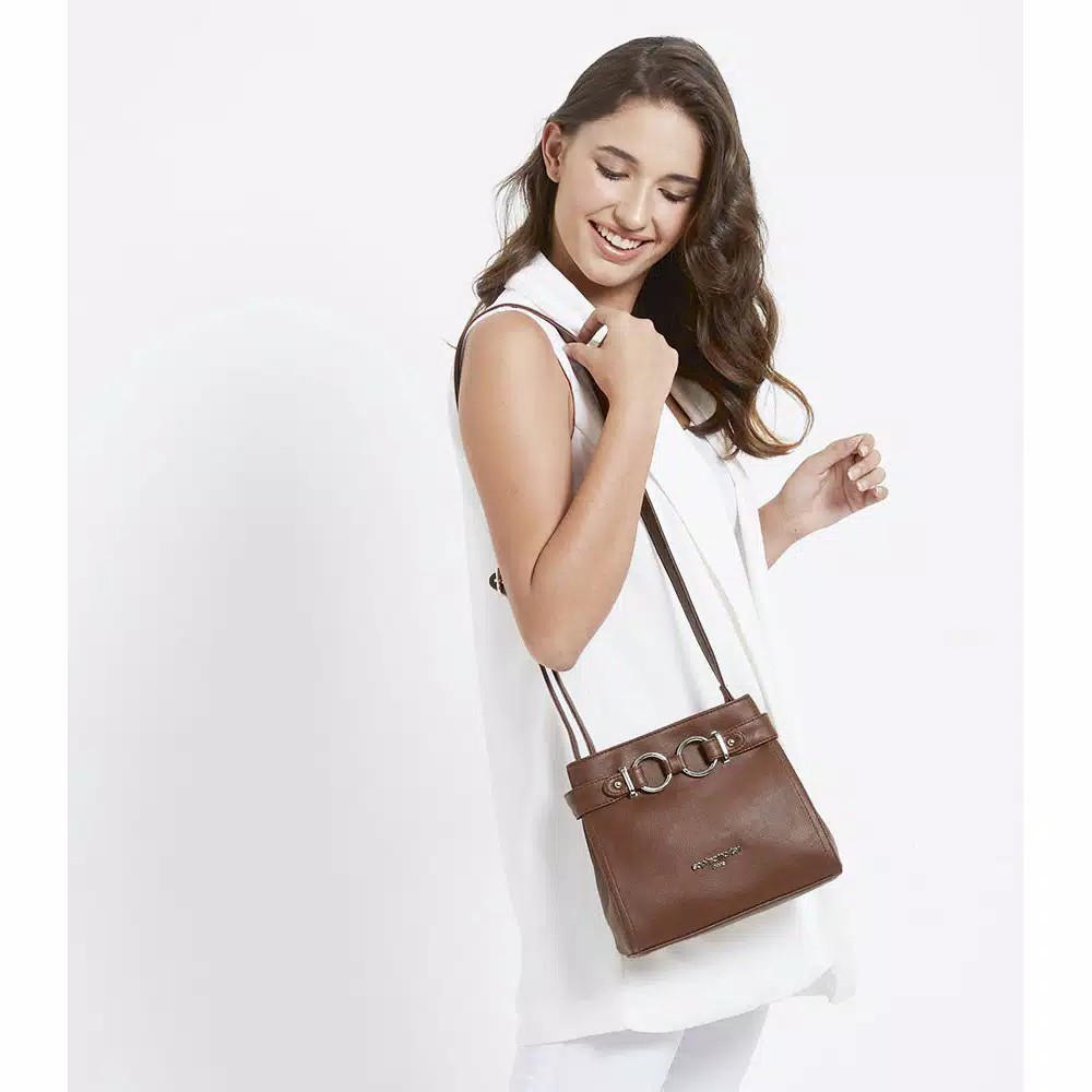 TAS SOPHIE MARTIN ELIZARA T5451C3 COKLAT KULIT