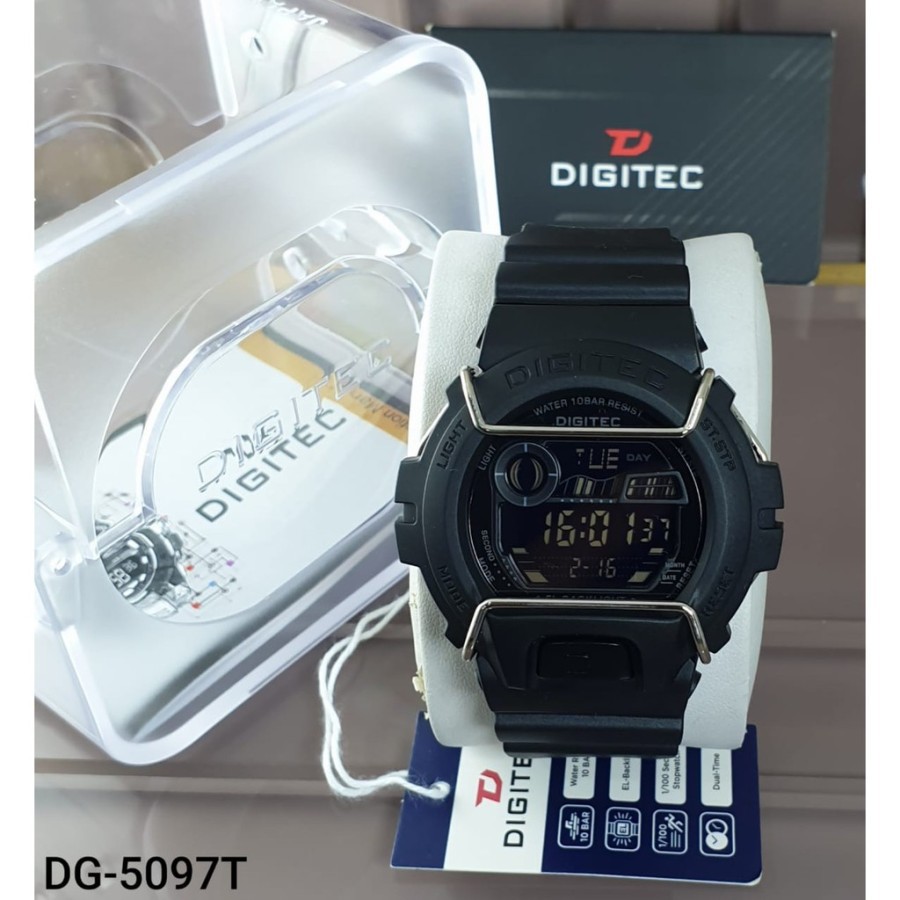 Jam tangan pria digitec 5097 digital kawat sport pria original