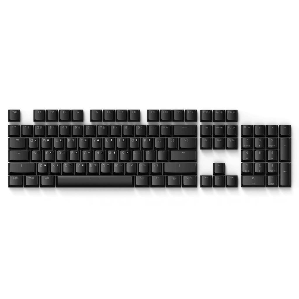 Pulsar Low Profile Keycaps 104 Set KR ANSI for Mechanical Keyboard