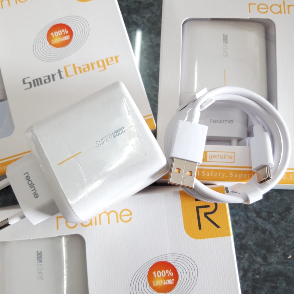 Charger Realme Type C 65W 65 Watt Super VOOC Charger Realme 9 Pro 7 Pro Y50 Y30 all Realme/Oppo with fitur VOOC on berkualitas