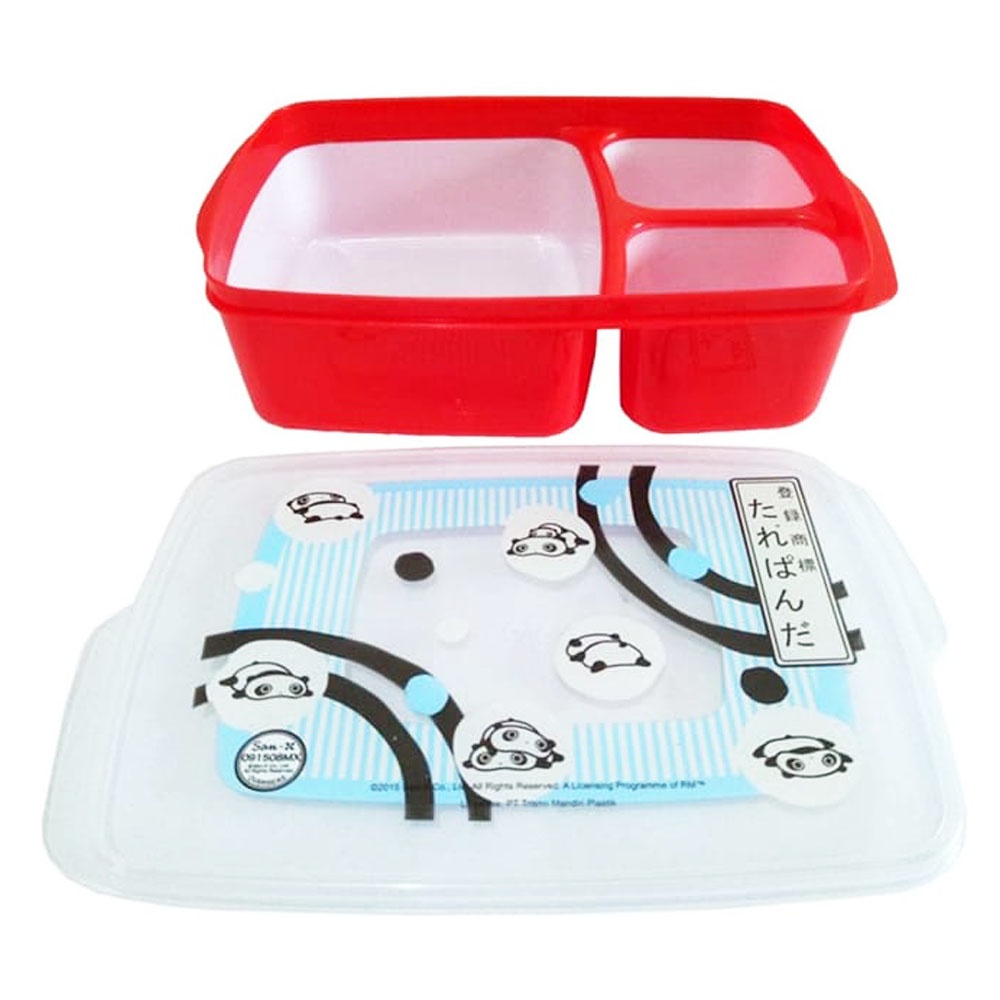 FM - Calista lunch box kotak makan 3 sekat food grade - Random Colour