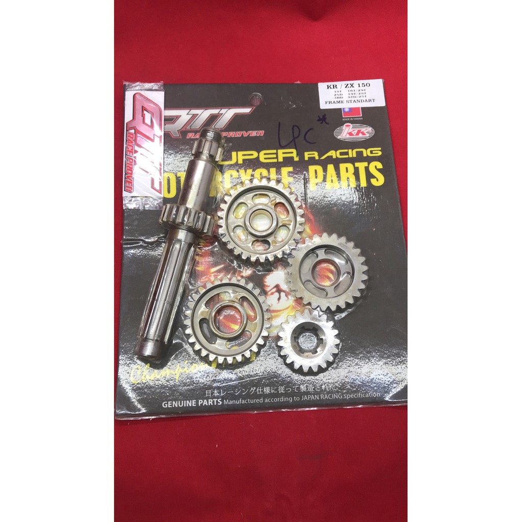 Gir Rasio set Racing QTT kawasaki Ninja 150 R 150RR