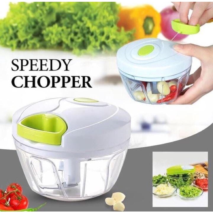 Blender Kapsul Manual 2L Chopper Blender Tekan 3 in 1 Multifungsi Penggiling Pencacah Daging Sayur