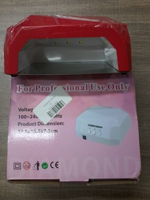 Pengering gel kuku kutek led nail dryer 36w manicure