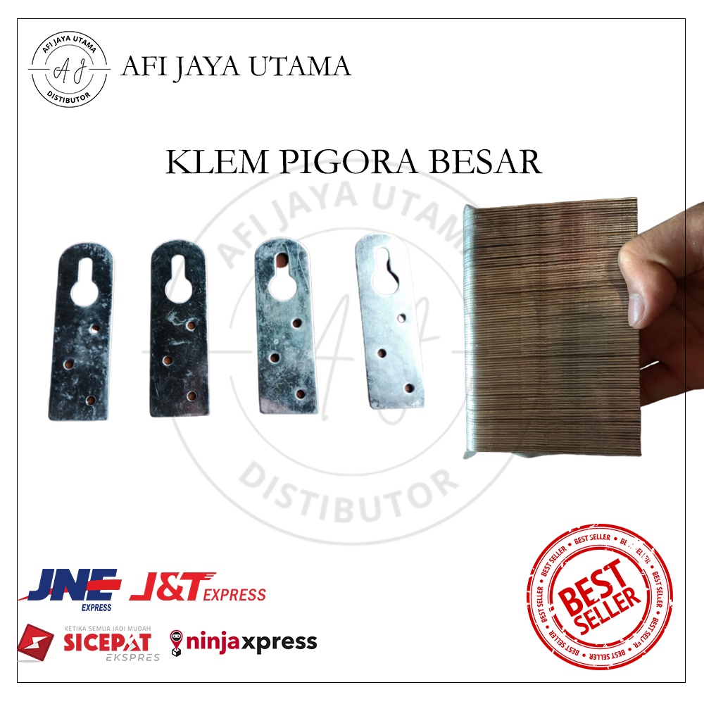 

KLEM PIGORA BESAR ISI 100 PCS/ISI 10 PCS/ ECERAN/TERIMA GROSIR MURAH BERKUALITASS