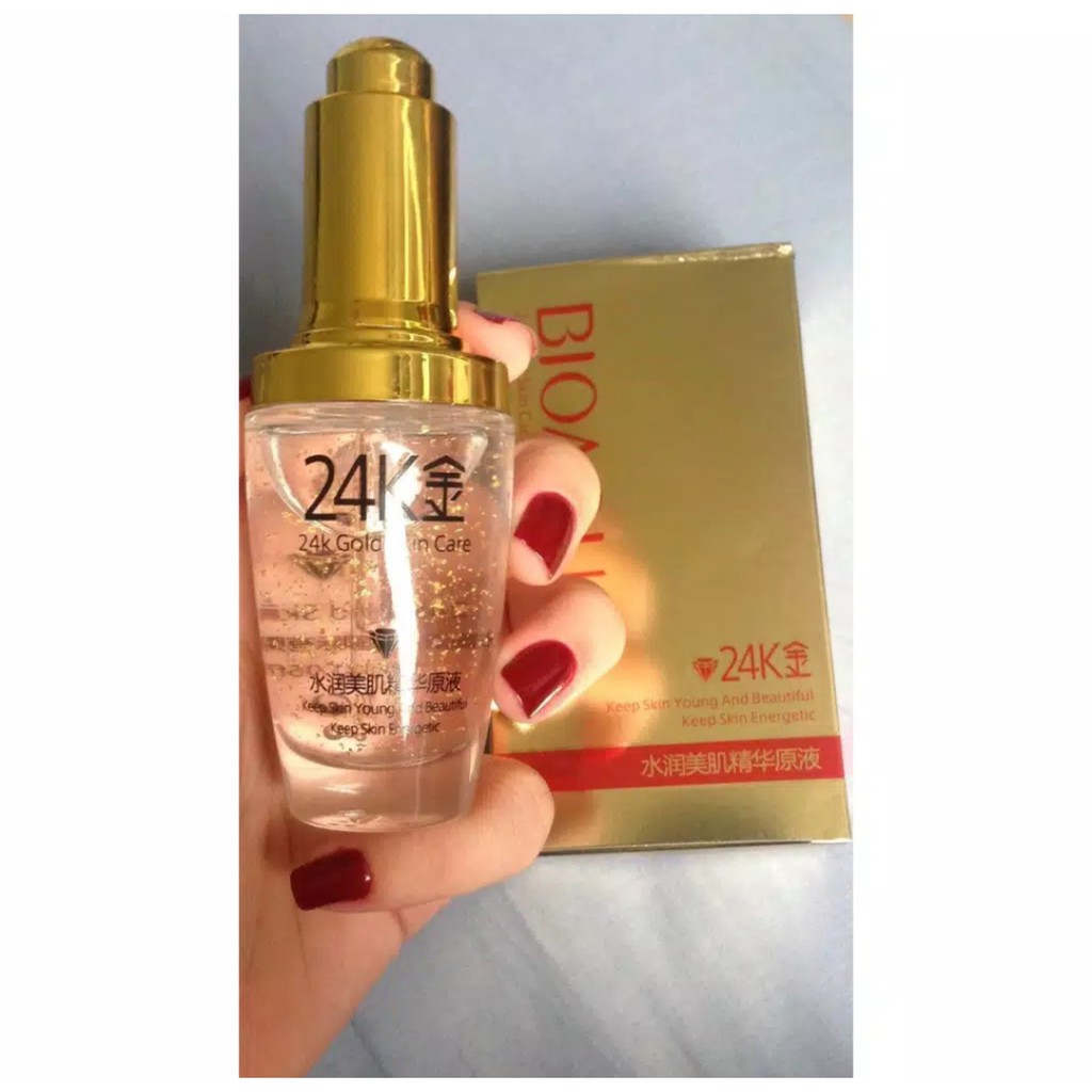 Bioaqua 24K Gold Essence Face Serum / Bio Aqua 24K Gold Serum