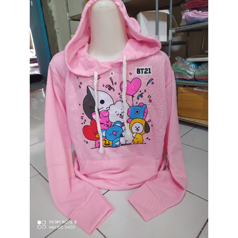 sweater hoodie anak bts bt21