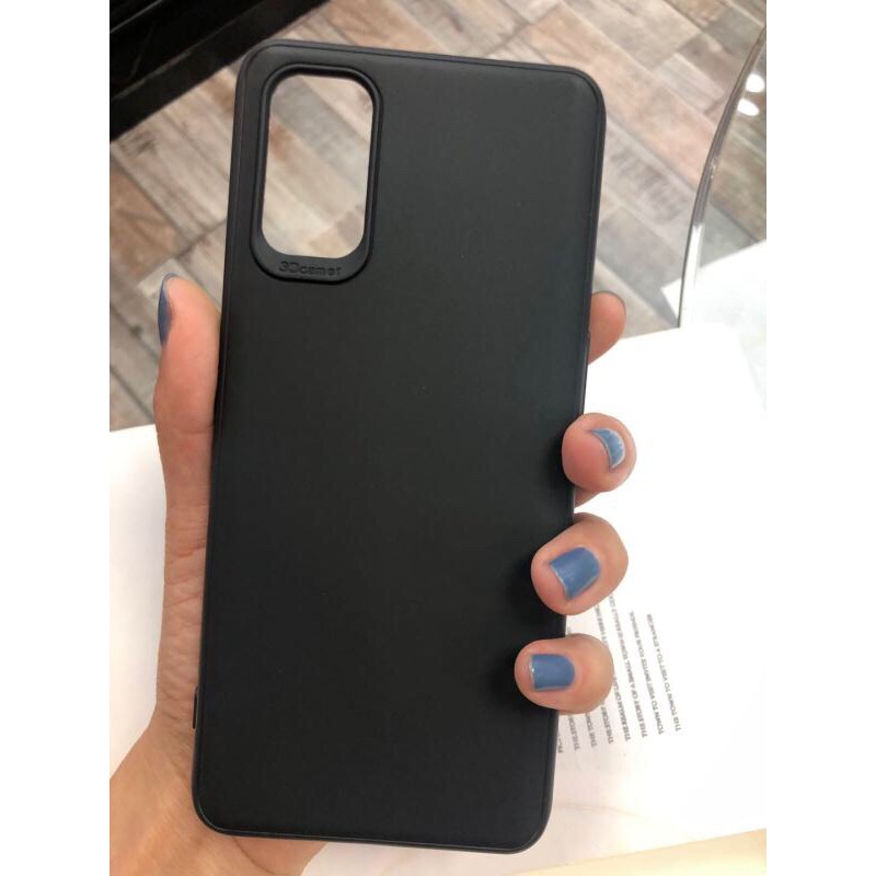 SOFT CASE RENO 4F / REALME 7i / REALME 7 / REALME 7 Pro / REALME C17 CASE HITAM MY CHOICE