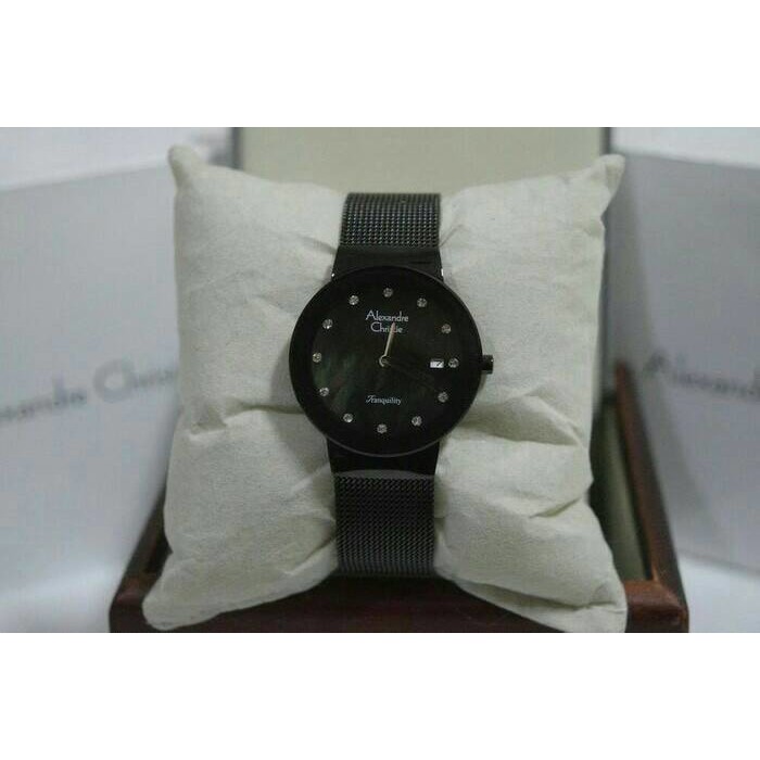 ALEXANDRE CHRISTIE AC 2607 WANITA ORIGINAL FULL BLACK