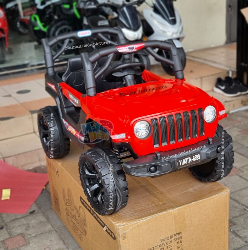 Mainan Mobil Aki Anak Jeep Yukita 6699 UTV MX-5