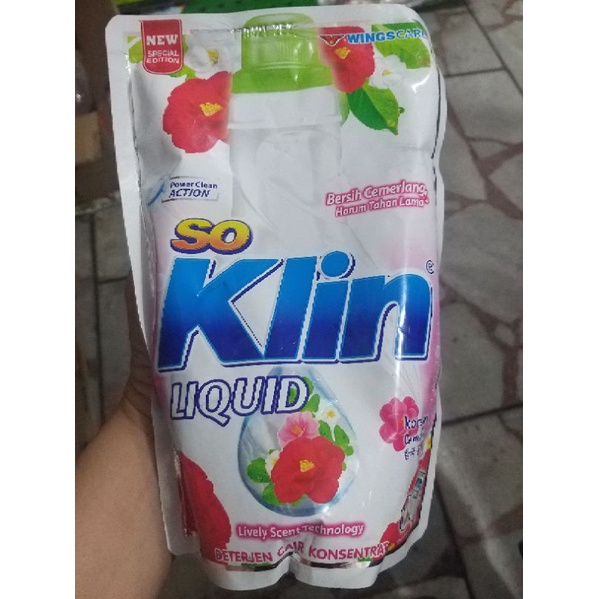 SoKlin Liquid Detergent Cair 750ml