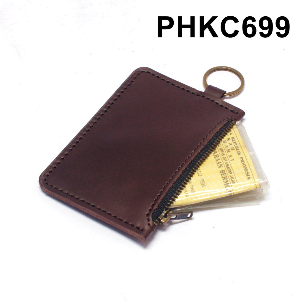 dompet kunci mobil motor STNK kartu SIM etoll e money coklat PHKC699