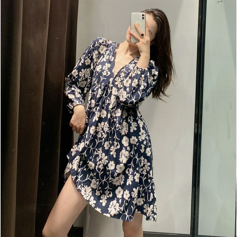 MDLV ~ 6970# Coralina Mini Dress Babydoll Dress Bigsize Fashion Import