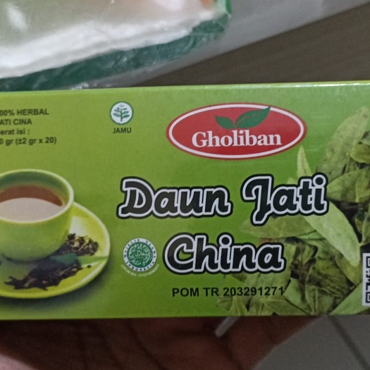 

Teh Celup Daun Jati Cina Gholiban