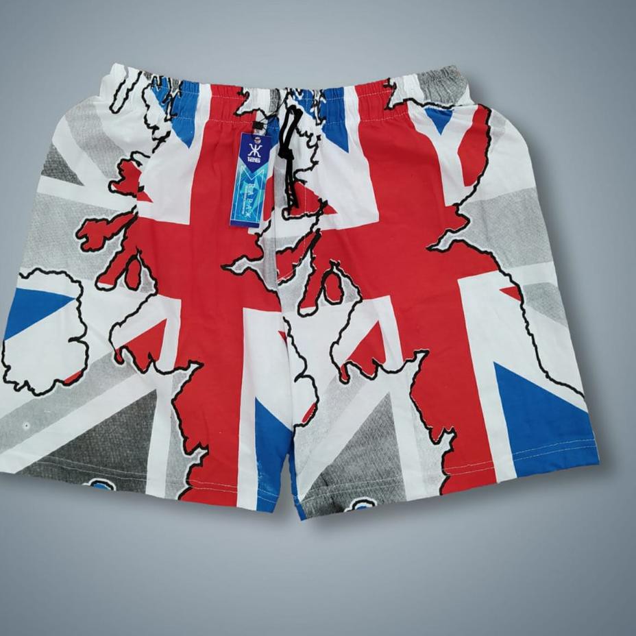 Penjualan Terbanyak.. Celana Boxer Full Print | Cotton Combed 30s | Celana Boxer Pria/Wanita