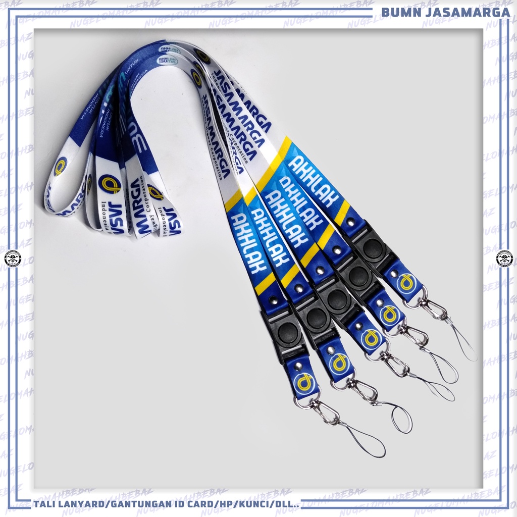 

TALI LANYARD GANTUNGAN ID CARD/HP/KUNCI/DLL.. BUMN JASAMARGA