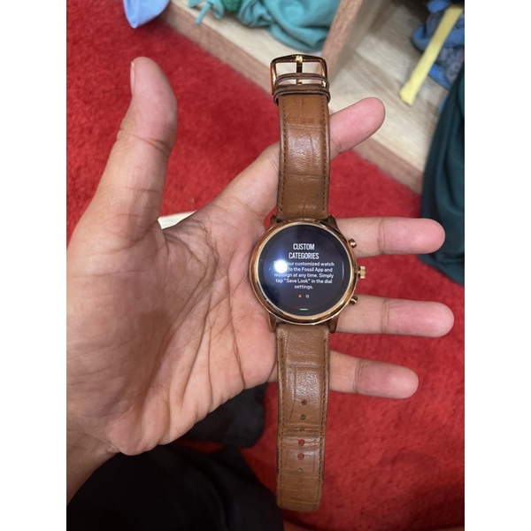 Jam Tangan Fossil Smartwatch Gen 5 ORI dusbook lengkap Bisa angkat telepon Preloved