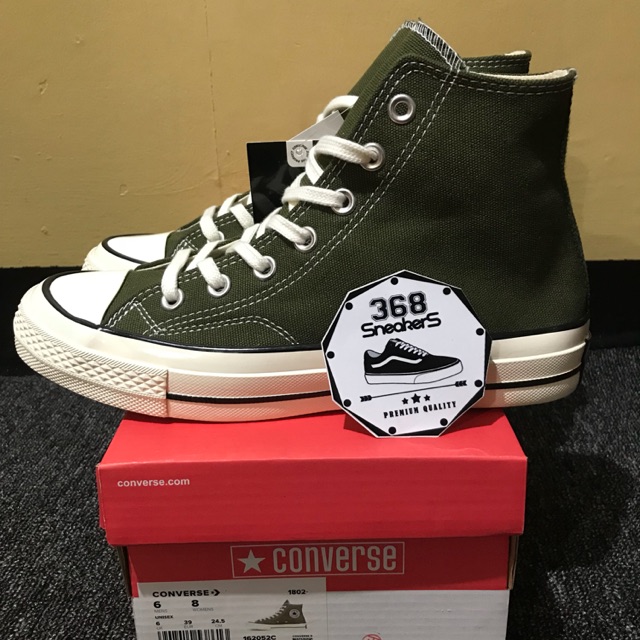 herbal green converse