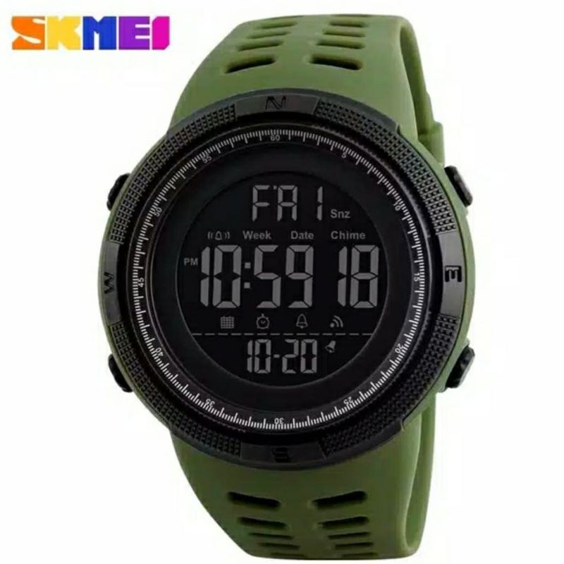 MODEL OUTDOOR KESUKAAN PRIA JAM DIGITAL SKMEI ORIGINAL JAM TERLARIS TAHAN AIR JAM TANGAN SKMEI 1251