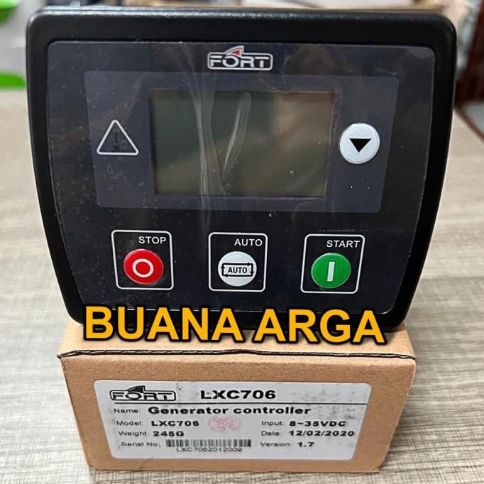 Modul Amf Genset Auto Start Lxc-706 Merk Fort Controller