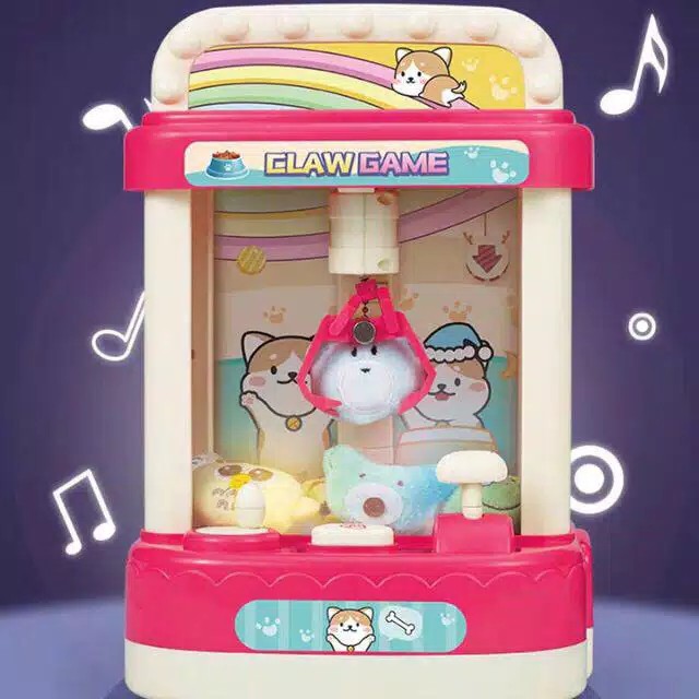 [JUALSEMUA18](839)MAINAN CLAW MACHINE /MESIN TANGKAP BONEKA / MESIN CAPIT BONEKA SEPERTI TIME ZONE