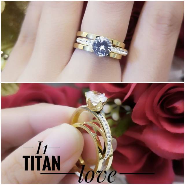 Titanium cincin 1525e