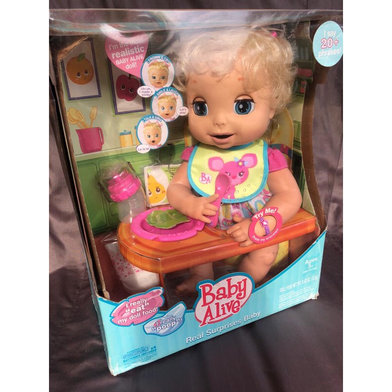 BABY ALIVE REAL SURPRISE SOFT FACE 2006