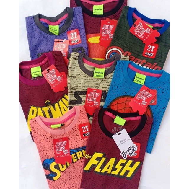 Jump Kids - Kaos Karakter Super Hero Anak Laki-laki