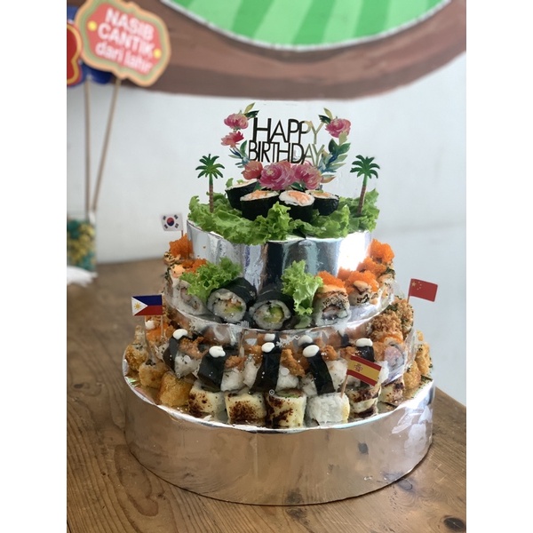 

SUSHI CAKE HALAL
