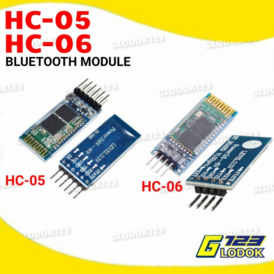 HC-05 HC06 Bluetooth Transciever Slave Modul Arduino HC05 HC06 4 6 Pin