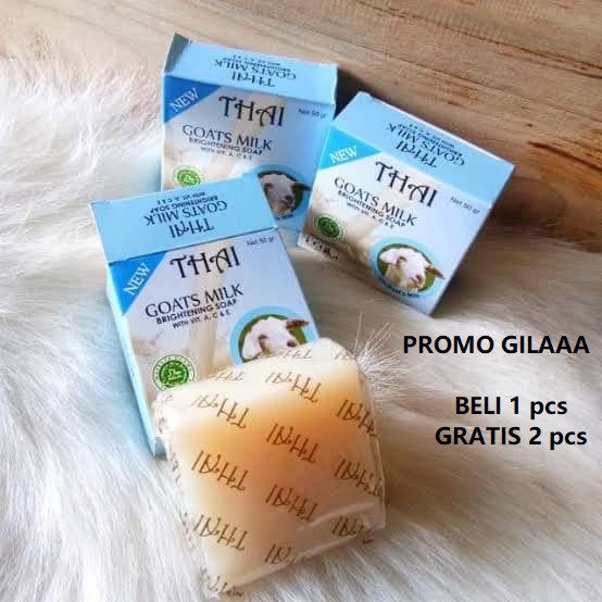 Thai Goats Milk BELI 1 PCS GRATIS 2 PCS