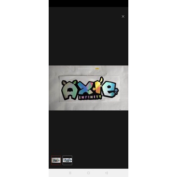 stiker axie infinity